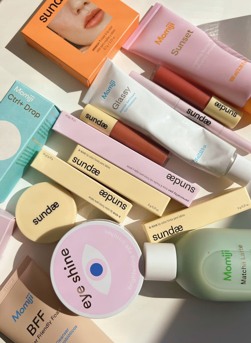 Momiji Team can't live without these Sundae makeup products